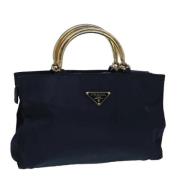 Pre-owned Nylon handbags Prada Vintage , Blue , Dames