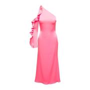 Elegant Pink Party Dress David Koma , Pink , Dames