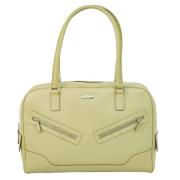 Pre-owned Leather gucci-bags Gucci Vintage , Beige , Dames