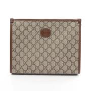 Pre-owned Fabric gucci-bags Gucci Vintage , Beige , Dames