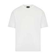 Korte Mouw T-Shirt Emporio Armani , White , Heren