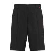 Zwarte Shorts voor Mannen Aw24 Gucci , Black , Heren