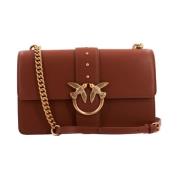 Klassieke Crossbodytas Pinko , Brown , Dames