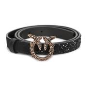 Zwarte riem voor dames Stijlvolle accessoires Pinko , Black , Dames