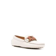 Zwarte Loafer Schoenen voor Vrouwen Tod's , White , Dames