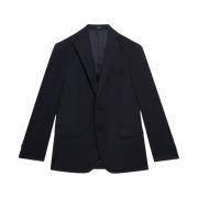 Klassieke blazer van maagdelijke wol Brooks Brothers , Blue , Heren