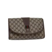 Pre-owned Plastic gucci-bags Gucci Vintage , Beige , Dames