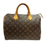 Pre-owned Canvas louis-vuitton-bags Louis Vuitton Vintage , Brown , Da...