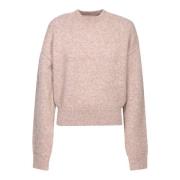 Beige Gebreide Kleding Aw24 Jacquemus , Beige , Dames