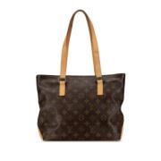 Pre-owned Canvas totes Louis Vuitton Vintage , Brown , Dames