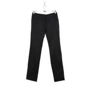 Pre-owned Polyester bottoms Dolce & Gabbana Pre-owned , Black , Dames