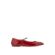 Lakleren Mary Jane Ballerina's aeyde , Red , Dames