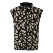 Omkeerbaar Fleece Vest Gramicci , Multicolor , Heren