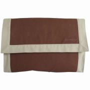 Pre-owned Cotton clutches Hermès Vintage , Brown , Dames