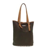 Pre-owned Nylon totes Burberry Vintage , Beige , Dames