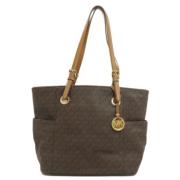 Pre-owned Fabric handbags Michael Kors Pre-owned , Brown , Dames