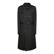 Trenchcoat Herno , Black , Heren