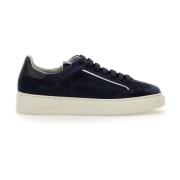 Blauwe Sneakers Heren Woolrich , Blue , Heren