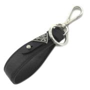 Pre-owned Leather key-holders Prada Vintage , Black , Dames