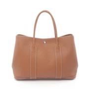 Pre-owned Leather handbags Hermès Vintage , Brown , Dames