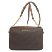 Pre-owned Fabric shoulder-bags Michael Kors Pre-owned , Brown , Dames