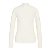 Rolhalsblouse Off White RUE de Femme , White , Dames