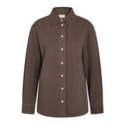 Moderne Overshirt in Ash Gray Heartmade , Gray , Dames