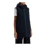 Waterafstotend Mouwloos Donsjack Max Mara , Blue , Dames