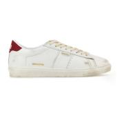 Witte leren sneakers voor Matchstar stijl Golden Goose , White , Heren