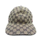 Pre-owned Canvas hats Gucci Vintage , Beige , Dames