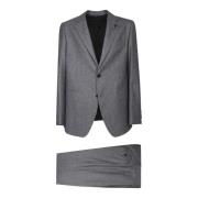 Elegant Grijs Pak Aw24 Lardini , Gray , Heren