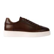 Bruine leren sneakers Exton , Brown , Heren