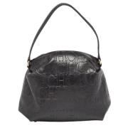 Pre-owned Leather shoulder-bags Carolina Herrera Pre-owned , Black , D...