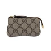 Pre-owned Plastic wallets Gucci Vintage , Beige , Dames