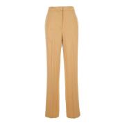 Beige Broek Pantalone Twinset , Beige , Dames