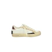 Lage Top Sneakers Crime London , White , Dames