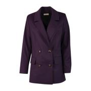 Emma Blazer March23 , Purple , Dames