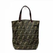 Pre-owned Leather fendi-bags Fendi Vintage , Brown , Dames