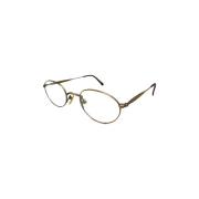 Antiek Goud Metalen Pistool Bril Matsuda , Yellow , Unisex