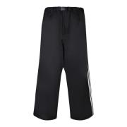 Zwarte Y-3 Broek voor Mannen Adidas , Black , Heren