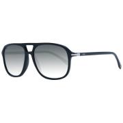 Stijlvolle Zonnebril Zwarte Frame Hugo Boss , Black , Heren