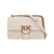 Klassieke Love Tas Een Handtas Pinko , White , Dames