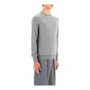 Kasjmier Crewneck Pullover Ermenegildo Zegna , Gray , Heren