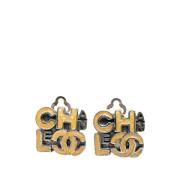 Pre-owned Metal chanel-jewelry Chanel Vintage , Brown , Dames