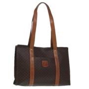 Pre-owned Leather totes Celine Vintage , Brown , Dames