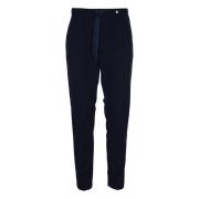 Blauwe Stijlvolle Broek Myths , Blue , Heren