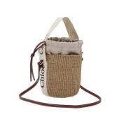 Pre-owned Raffia shoulder-bags Chloé Pre-owned , Beige , Dames