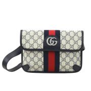 Pre-owned Fabric gucci-bags Gucci Vintage , Blue , Heren