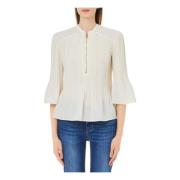 Tuniek Shirt in Marineblauw Liu Jo , Beige , Dames