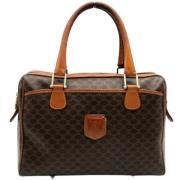 Pre-owned Canvas celine-bags Celine Vintage , Brown , Dames